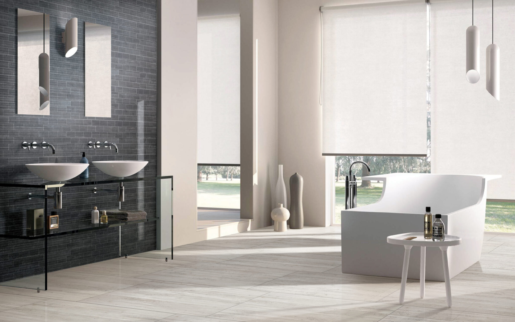 Stone project. Плитка 60 на 120 в интерьере ванной. Коллекция Gemstone керамическая плитка для ванной. Италон Нова в интерьере. Плитка Керкира.